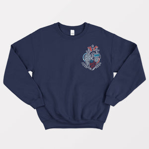 Mechanatomy Heart Sweatshirt (Unisex)