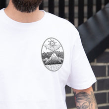 Load image into Gallery viewer, Monochrome Mountains T-Shirt (Unisex)