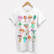 Load image into Gallery viewer, Neon Pastel Mushrooms T-Shirt (Unisex)
