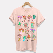 Laden Sie das Bild in den Galerie-Viewer, Neon Pastel Mushrooms T-Shirt (Unisex)