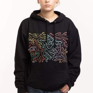 Pastel Coral Hoodie (Unisex)