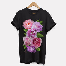 Laden Sie das Bild in den Galerie-Viewer, Peonies T-Shirt (Unisex)