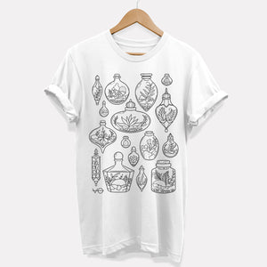 T-shirt Terrariums de bouteilles de potion (unisexe)