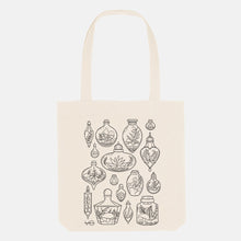 Load image into Gallery viewer, Potion Bottle Terrariums Tote Bag, Vegan Gift