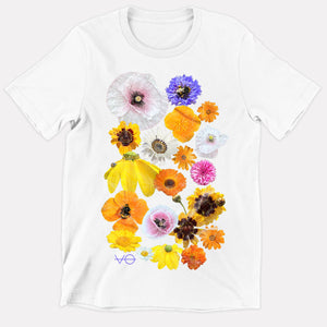 Pressed Wildflowers Kids T-Shirt (Unisex)