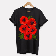 Load image into Gallery viewer, Pressed Poppies T-Shirt (Unisex)