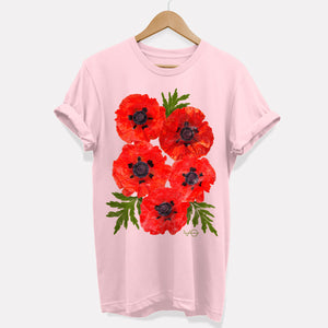Pressed Poppies T-Shirt (Unisex)