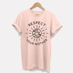 Respektiere deine Mutter ethisches veganes T-Shirt (Unisex)