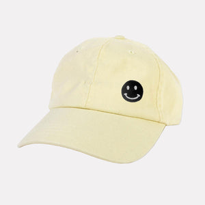 Embroidered Smiley Dad Cap (Unisex)