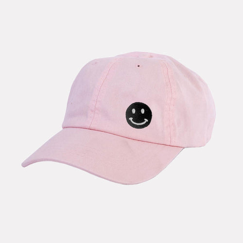 Embroidered Smiley Dad Cap (Unisex)