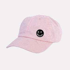 Smiley Embroidered Dad Cap (Unisex)