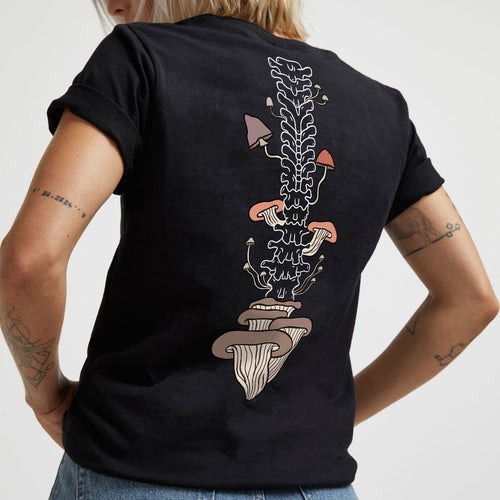 T-shirt de colonne vertébrale de botanique (unisexe)