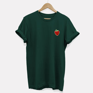 Strawberry Embroidered T-Shirt (Unisex)