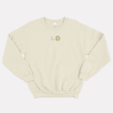 Load image into Gallery viewer, Sun And Moon Embroidered Ethical Vegan Sweatshirt (Unisex)