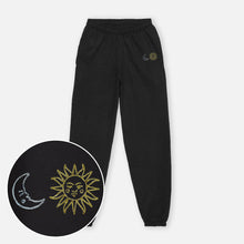 Load image into Gallery viewer, Sun And Moon Embroidered Joggers (Unisex)
