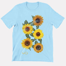 Load image into Gallery viewer, Sunflowers Kids T-Shirt (Unisex)