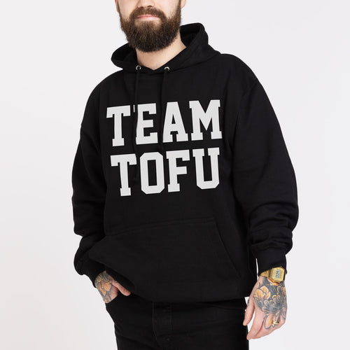 Team Tofu Ethischer veganer Hoodie (Unisex)