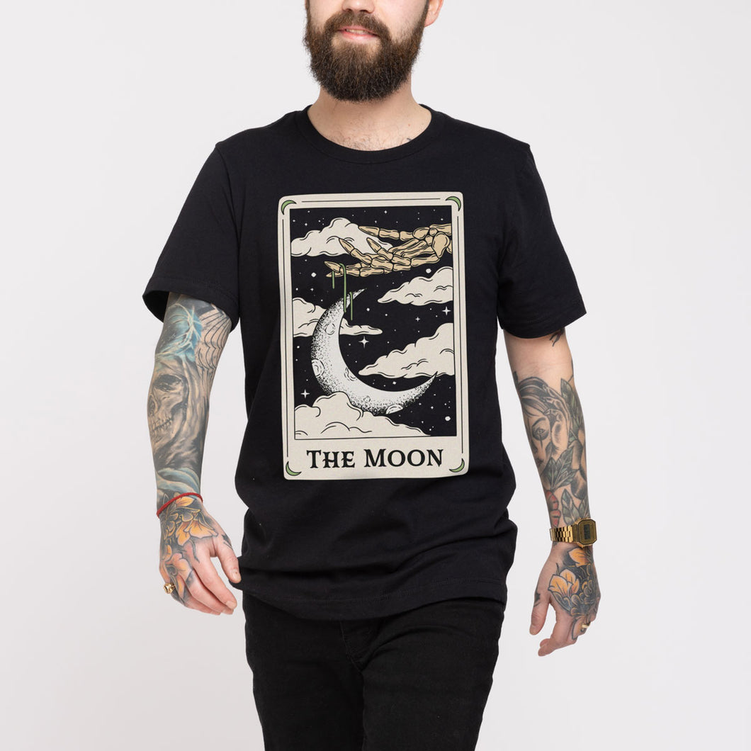 Le T-shirt végétalien du Tarot de la Lune (Unisexe)