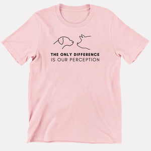 The Only Difference Is Our Perception Kids T-Shirt (Unisex)