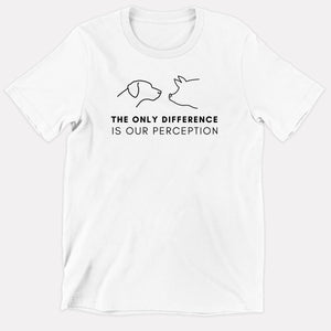 The Only Difference Is Our Perception Kids T-Shirt (Unisex)