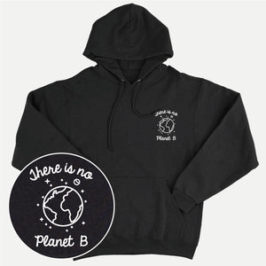 There Is No Planet B Corner Ethical Vegan Hoodie (Unisex)