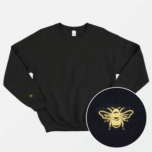 Tiny Embroidered Bee Bundle