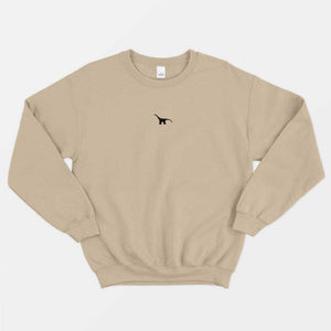 Tiny Embroidered Dino Sweatshirt (Unisex)