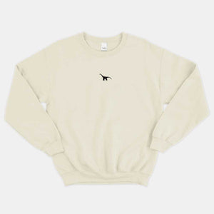 Tiny Embroidered Dino Sweatshirt (Unisex)