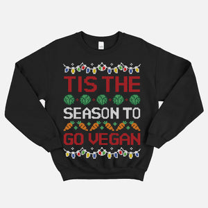 Veganer Ruining Family Gatherings Veganer Weihnachtspullover (Unisex)