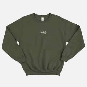 VO Besticktes ethisches veganes Sweatshirt (Unisex)