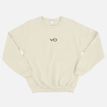 Laden Sie das Bild in den Galerie-Viewer, VO Besticktes ethisches veganes Sweatshirt (Unisex)