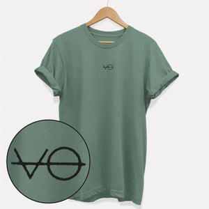 VO Embroidered Ethical Vegan T-Shirt (Unisex)