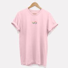 Load image into Gallery viewer, VO Embroidered Pride Ethical Vegan T-Shirt (Unisex)