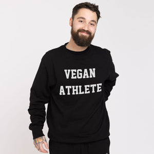 Sweat-shirt végétalien éthique d’athlète végétalien (unisexe)