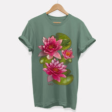 Laden Sie das Bild in den Galerie-Viewer, Water Lilies T-Shirt (Unisex)