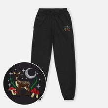 Load image into Gallery viewer, Woodland Scene Embroidered Joggers (Unisex)
