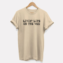 Charger l&#39;image dans la galerie, T-shirt Livin&#39; Life On The Veg (unisexe)