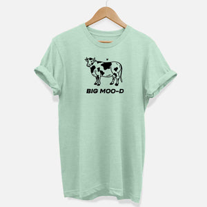 Big Moo-d Doodle T-Shirt (Unisex)-Vegan Apparel, Vegan Clothing, Vegan T Shirt, BC3001-Vegan Outfitters-X-Small-Mint-Vegan Outfitters