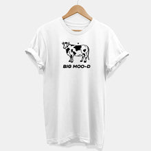 Load image into Gallery viewer, Big Moo-d Doodle T-Shirt (Unisex)-Vegan Apparel, Vegan Clothing, Vegan T Shirt, BC3001-Vegan Outfitters-X-Small-White-Vegan Outfitters