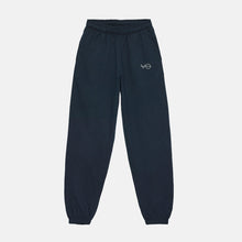 Load image into Gallery viewer, Classic Fit VO Embroidered Joggers (Unisex)-Vegan Apparel, Vegan Clothing, Vegan Joggers, JH072-Vegan Outfitters-Small-Navy-Vegan Outfitters
