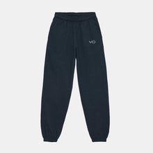Laden Sie das Bild in den Galerie-Viewer, Classic Fit VO Embroidered Joggers (Unisex)-Vegan Apparel, Vegan Clothing, Vegan Joggers, JH072-Vegan Outfitters-Small-Navy-Vegan Outfitters