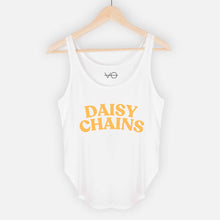 Load image into Gallery viewer, Daisy Chains Women&#39;s Festival Tank-Vegan Apparel, Vegan Clothing, Vegan Tank Top, NL5033-Vegan Outfitters-X-Small-White-Vegan Outfitters