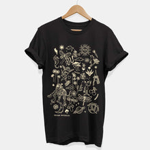 Load image into Gallery viewer, Doodle T-Shirt (Unisex)-Vegan Apparel, Vegan Clothing, Vegan T Shirt, BC3001-Vegan Outfitters-X-Small-Black-Vegan Outfitters