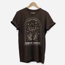 Load image into Gallery viewer, Earth Witch T-Shirt (Unisex)-Vegan Apparel, Vegan Clothing, Vegan T Shirt, BC3001-Vegan Outfitters-X-Small-Brown-Vegan Outfitters