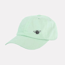 Load image into Gallery viewer, Embroidered Bumble Bee Dad Cap (Unisex)-Vegan Apparel, Vegan Accessories, Vegan Gift, Dad Cap, BB653-Vegan Outfitters-Pastel Green-Vegan Outfitters