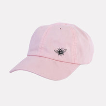Load image into Gallery viewer, Embroidered Bumble Bee Dad Cap (Unisex)-Vegan Apparel, Vegan Accessories, Vegan Gift, Dad Cap, BB653-Vegan Outfitters-Pastel Pink-Vegan Outfitters