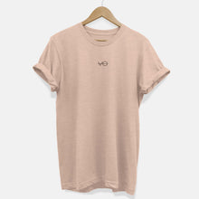 Load image into Gallery viewer, Embroidered VO Logo Ethical Vegan T-Shirt (Unisex)-Vegan Apparel, Vegan Clothing, Vegan T Shirt, BC3001-Vegan Outfitters-X-Small-Peach-Vegan Outfitters