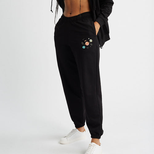 Planets Embroidered Joggers (Unisex)