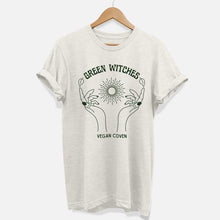 Load image into Gallery viewer, Green Witches T-Shirt (Unisex)-Vegan Apparel, Vegan Clothing, Vegan T Shirt, BC3001-Vegan Outfitters-X-Small-Natural Heather-Vegan Outfitters