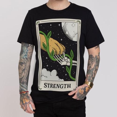 Strength Tarot Vegan T-Shirt (Unisex)